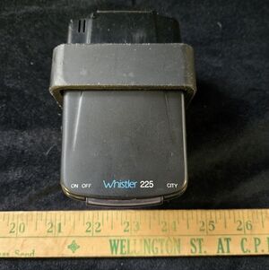 Whistler 225 Radar Detector Vintage Car Accessory
